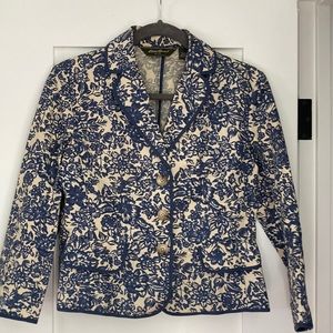 Batik Print Blazer